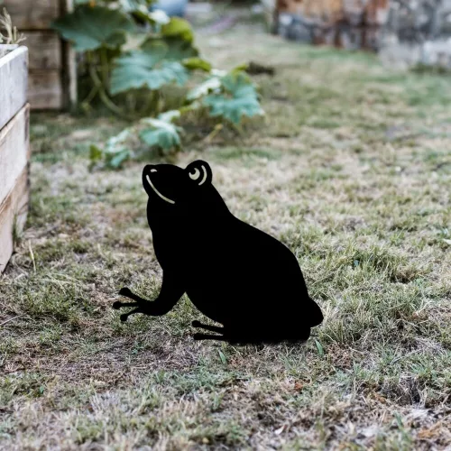 Elegant Black Decorative Object, 34 x 22 cm, 100% Metal (1.5 mm Thick) | No Assembly Required, Perfect for Modern Home Decor & Accents