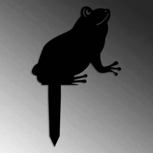 Elegant Black Decorative Object, 34 x 22 cm, 100% Metal (1.5 mm Thick) | No Assembly Required, Perfect for Modern Home Decor & Accents