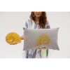 Handmade Chenille Cushion Cover, Grey, 40 x 60 cm | Soft & Cozy | Perfect for Living Room, Bedroom, and Modern Home Decor | Unique Design