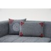 Handmade Dark Grey Chenille Cushion Cover, 40 x 60 cm | 100% Soft & Cozy | Perfect for Home Decor, Living Room & Bedroom Accent | Elegant Design