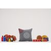 Handmade Dark Grey Chenille Cushion Cover, 50 x 50 cm | 100% Soft & Cozy | Perfect for Modern Home Decor & Comfort | Elegant & Stylish Design
