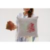 Handmade Chenille Cushion Cover, Grey, 50 x 50 cm | Soft & Cozy | Perfect for Home Decor, Living Room, and Bedroom | Stylish & Durable Design