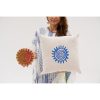 Handmade Cream Chenille Cushion Cover, 50 x 50 cm | 100% Soft & Cozy | Perfect for Home Decor, Living Room & Bedroom Accent