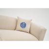 Handmade Cream Chenille Cushion Cover, 50 x 50 cm | 100% Soft & Cozy | Perfect for Home Decor, Living Room & Bedroom Accent