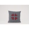 Handmade Dark Grey Chenille Cushion Cover, 50 x 50 cm | 100% Soft & Cozy | Perfect for Modern Home Decor & Comfort | Elegant & Stylish Design