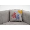 Handmade Chenille Cushion Cover, Grey, 50 x 50 cm | Soft & Cozy | Perfect for Home Decor, Living Room, and Bedroom | Stylish & Durable Design