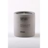 Elegant Grey Concrete Candle, Cocoa/Cream Essence, 8.5 cm Diameter x 9 cm Height | Eco-Friendly Paraffin/Soya Blend
