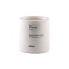 Elegant White Concrete Candle, Sandalwood Essence, 8.5 cm Diameter x 9 cm Height | Paraffin/Soya Blend