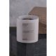 Elegant Grey Concrete Candle, Vanilla Essence, 8.5 cm Diameter x 9 cm Height | Eco-Friendly Paraffin/Soya Blend