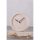 Elegant Beige Decorative Clock, 12 cm x 4 cm | 100% Concrete Design | Stylish Accent for Home & Office Decor, Modern & Durable