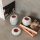 Elegant Candlestick Set (3 Pieces) in Verona Grey Marble | Small: 8x3 cm, Medium: 8x6 cm, Large: 8x9 cm | Perfect for Home Decor & Ambiance