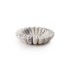 Elegant White Bowl, 20 cm Diameter x 5 cm Height, 100% Sicily Lila Marble | Perfect for Home Decor & Dining | Stylish and Durable Design