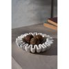 Elegant White Bowl, 20 cm Diameter x 5 cm Height, 100% Sicily Lila Marble | Perfect for Home Decor & Dining | Stylish and Durable Design