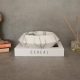 Elegant White Bowl, 23 cm Diameter, 7 cm Height | 100% Sicily Lila Marble | Perfect for Serving & Decor | Stylish Addition to Any Home