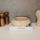 Elegant Beige Travertine Marble Bowl, 23 cm Diameter, 7 cm Height | 100% Natural Stone | Perfect for Home Decor & Functional Use
