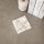 Elegant White Ashtray, 12 x 12 x 2 cm, 100% Sicily Lila Marble | Stylish & Durable Design for Home, Office, or Outdoor Use | Perfect Gift Idea
