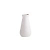 Elegant White Ceramic Vase, 14 x 14 x 28 cm | 100% Ceramic, Perfect for Home Decor & Floral Arrangements | Stylish & Modern Design