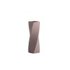 Elegant Mink Ceramic Vase, 8 x 8 x 21 cm | 100% High-Quality Ceramic | Perfect for Home Decor & Floral Arrangements, Stylish & Durable Design