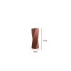 Elegant Tile Red Ceramic Vase, 8 x 8 x 21 cm | 100% Ceramic, Perfect for Home Decor & Floral Arrangements | Stylish & Durable Design