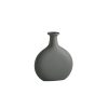 Elegant Green Ceramic Vase, 7.5 x 7 x 25 cm | 100% Ceramic, Perfect for Home Decor & Floral Arrangements | Stylish & Modern Design