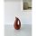 Elegant Brown Ceramic Vase, 6 x 9 x 17 cm | 100% Ceramic, Perfect for Home Decor & Floral Arrangements | Stylish & Durable Design