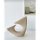 Elegant Beige Ceramic Vase, 28 x 11.5 x 28 cm | 100% High-Quality Ceramic | Perfect for Home Decor & Floral Arrangements, Stylish & Durable