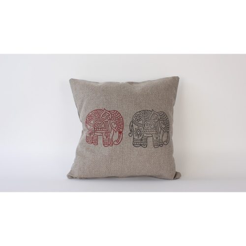 Handmade 100% Linen Cushion Cover, Brown, 50 x 50 cm | Soft & Durable | Perfect for Home Decor, Living Room, and Cozy Spaces