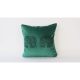 Handmade Green Velvet Cushion Cover, 50 x 50 cm | 100% Soft Velvet | Perfect for Home Decor & Cozy Living Spaces | Elegant & Stylish Design