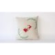 Handmade Velvet Cushion Cover (50 x 50 cm), Cream Color | 100% Soft Velvet | Perfect for Home Decor & Cozy Living Spaces, Elegant Touch