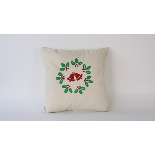 Handmade Cream Linen Cushion Cover (50 x 50 cm) | 100% Natural Fabric | Elegant & Soft Touch | Perfect for Home Decor & Cozy Living Spaces