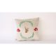 Handmade Velvet Cushion Cover (50 x 50 cm), Cream Color | 100% Soft Velvet | Perfect for Home Decor & Cozy Living Spaces, Elegant Touch