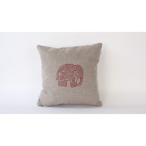 Handmade 100% Linen Cushion Cover, Brown, 50 x 50 cm | Soft & Durable | Perfect for Home Decor, Living Room, and Cozy Spaces