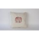 Handmade Cream Linen Cushion Cover (50 x 50 cm) | 100% Natural Fabric | Elegant & Soft Touch | Perfect for Home Decor & Cozy Living Spaces