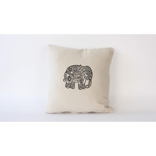 Handmade Cream Linen Cushion Cover (50 x 50 cm) | 100% Natural Fabric | Elegant & Soft Touch | Perfect for Home Decor & Cozy Living Spaces