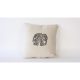 Handmade Cream Linen Cushion Cover (50 x 50 cm) | 100% Natural Fabric | Elegant & Soft Touch | Perfect for Home Decor & Cozy Living Spaces
