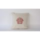 Handmade Cream Linen Cushion Cover (50 x 50 cm) | 100% Natural Fabric | Elegant & Soft Touch | Perfect for Home Decor & Cozy Living Spaces