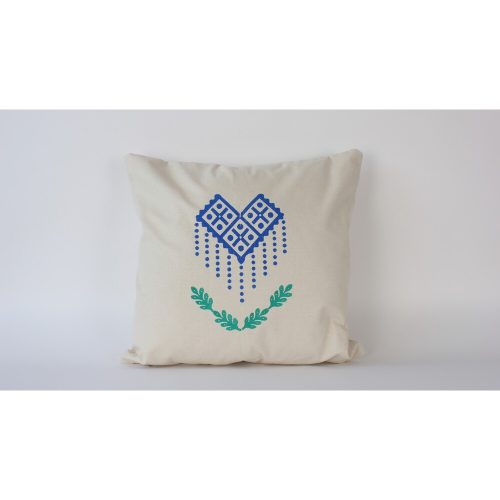 Handmade Cream Linen Cushion Cover (50 x 50 cm) | 100% Natural Fabric | Elegant & Soft Touch | Perfect for Home Decor & Cozy Living Spaces