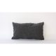 Handmade Chenille Cushion Cover, Anthracite, 40 x 60 cm | 100% Soft & Durable | Perfect for Modern Home Decor & Cozy Living Spaces