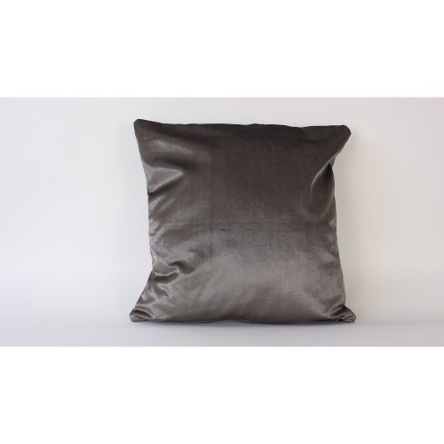 Handmade 100% Velvet Cushion Cover, Grey, 50 x 50 cm | Soft & Luxurious Decor for Living Room, Bedroom, Elegant Touch for Any Space