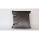 Handmade 100% Velvet Cushion Cover, Grey, 50 x 50 cm | Soft & Luxurious Decor for Living Room, Bedroom, Elegant Touch for Any Space