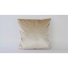 Handmade Velvet Cushion Cover (50 x 50 cm), Cream Color | 100% Soft Velvet | Perfect for Home Decor & Cozy Living Spaces, Elegant Touch