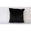 Handmade Black Velvet Cushion Cover, 50 x 50 cm | 100% Luxurious Velvet | Perfect for Home Decor & Cozy Living Spaces, Elegant Touch