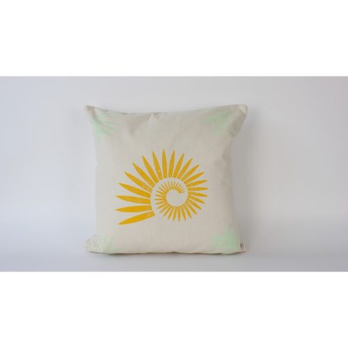 Handmade Cream Linen Cushion Cover (50 x 50 cm) | 100% Natural Fabric | Elegant & Soft Touch | Perfect for Home Decor & Cozy Living Spaces