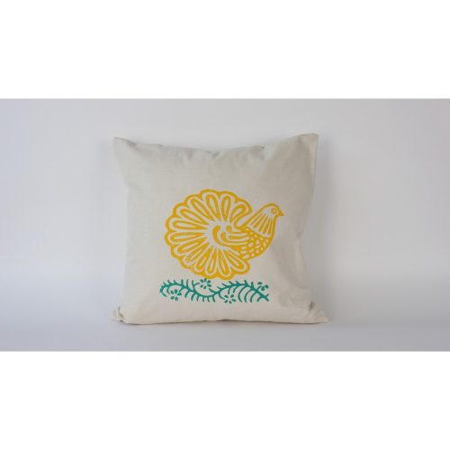 Handmade Cream Linen Cushion Cover (50 x 50 cm) | 100% Natural Fabric | Elegant & Soft Touch | Perfect for Home Decor & Cozy Living Spaces