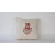 Handmade Cream Linen Cushion Cover (50 x 50 cm) | 100% Natural Fabric | Elegant & Soft Touch | Perfect for Home Decor & Cozy Living Spaces