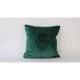 Handmade Green Velvet Cushion Cover, 50 x 50 cm | 100% Soft Velvet | Perfect for Home Decor & Cozy Living Spaces | Elegant & Stylish Design