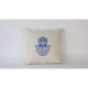 Handmade Cream Linen Cushion Cover (50 x 50 cm) | 100% Natural Fabric | Elegant & Soft Touch | Perfect for Home Decor & Cozy Living Spaces