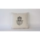 Handmade Cream Linen Cushion Cover (50 x 50 cm) | 100% Natural Fabric | Elegant & Soft Touch | Perfect for Home Decor & Cozy Living Spaces