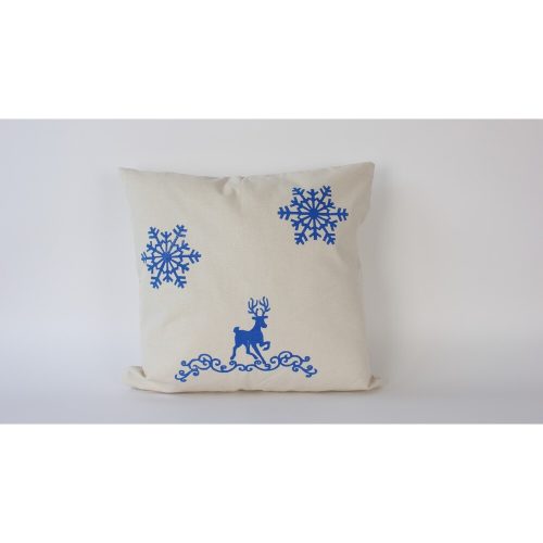 Handmade Cream Linen Cushion Cover (50 x 50 cm) | 100% Natural Fabric | Elegant & Soft Touch | Perfect for Home Decor & Cozy Living Spaces