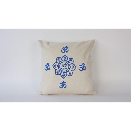 Handmade Cream Linen Cushion Cover (50 x 50 cm) | 100% Natural Fabric | Elegant & Soft Touch | Perfect for Home Decor & Cozy Living Spaces